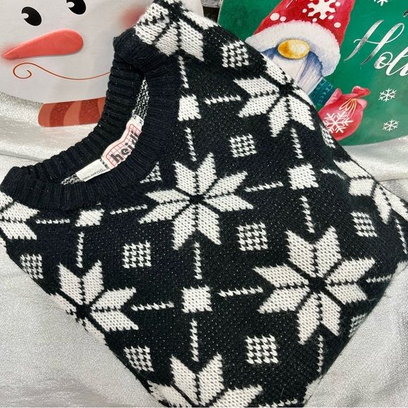 Snowflake Winter Grannycore Vintage 1980s Sweater - HEIDI size M - Picture 4 of 9
